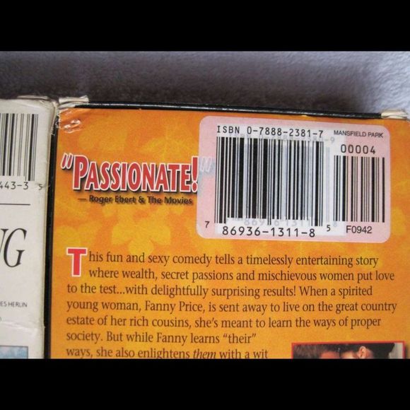 Mystic Pizza Mansfield Park Louisiana Sky Torrents of Spring VHS Cassette Tapes - Picture 6 of 10